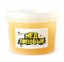 Мед натуральный липовый 1 литр