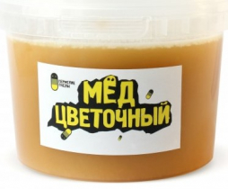 Мед натуральный цветочный 3 литра